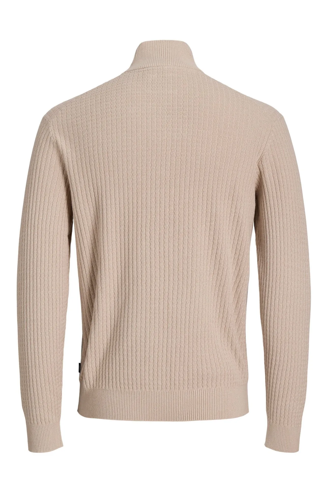 Jersey de punto cuello cremallera