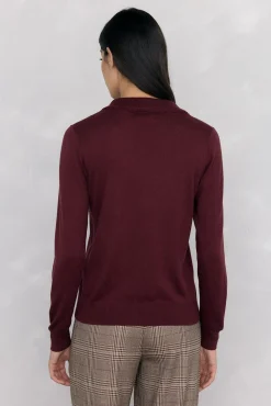 Jersey de punto cuello polo