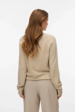 Jersey de punto de mujer con lurex