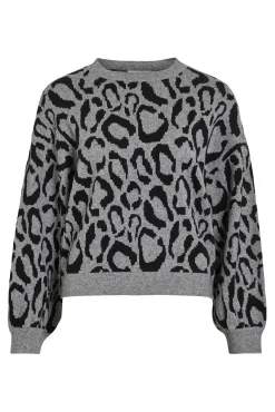 Jersey de punto estampado de viscosa