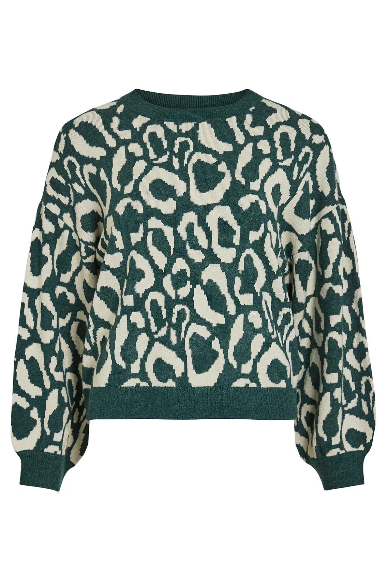 Jersey de punto estampado de viscosa
