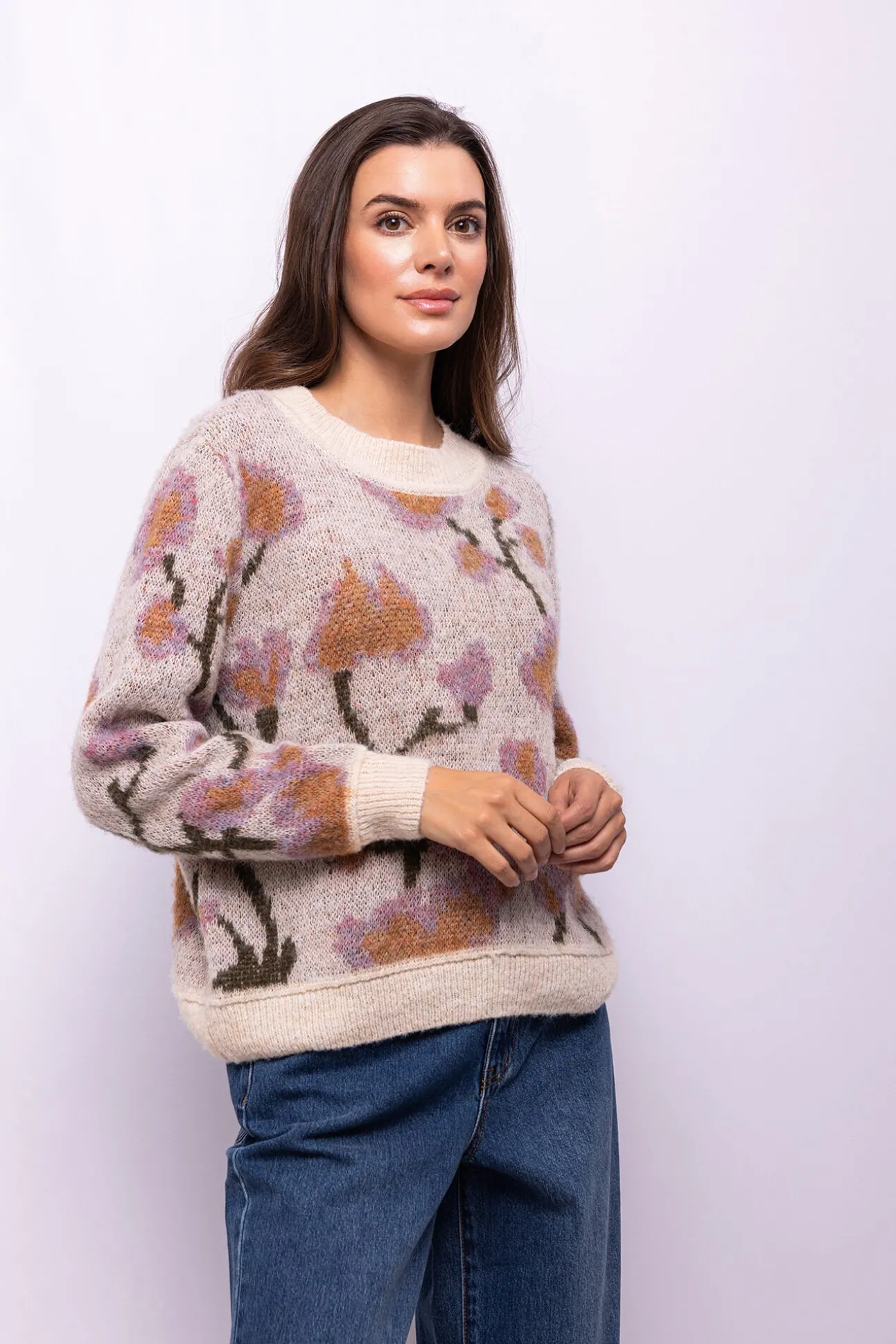 Jersey estampado flores