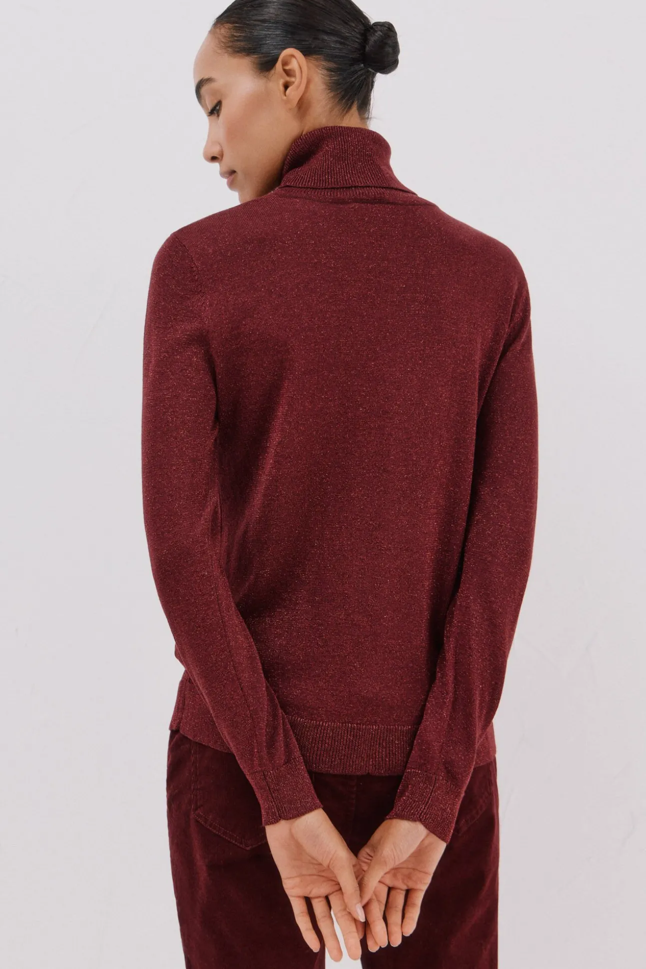 Jersey fino lurex