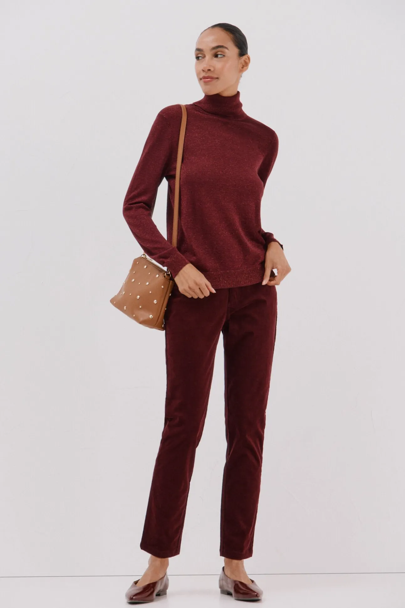 Jersey fino lurex