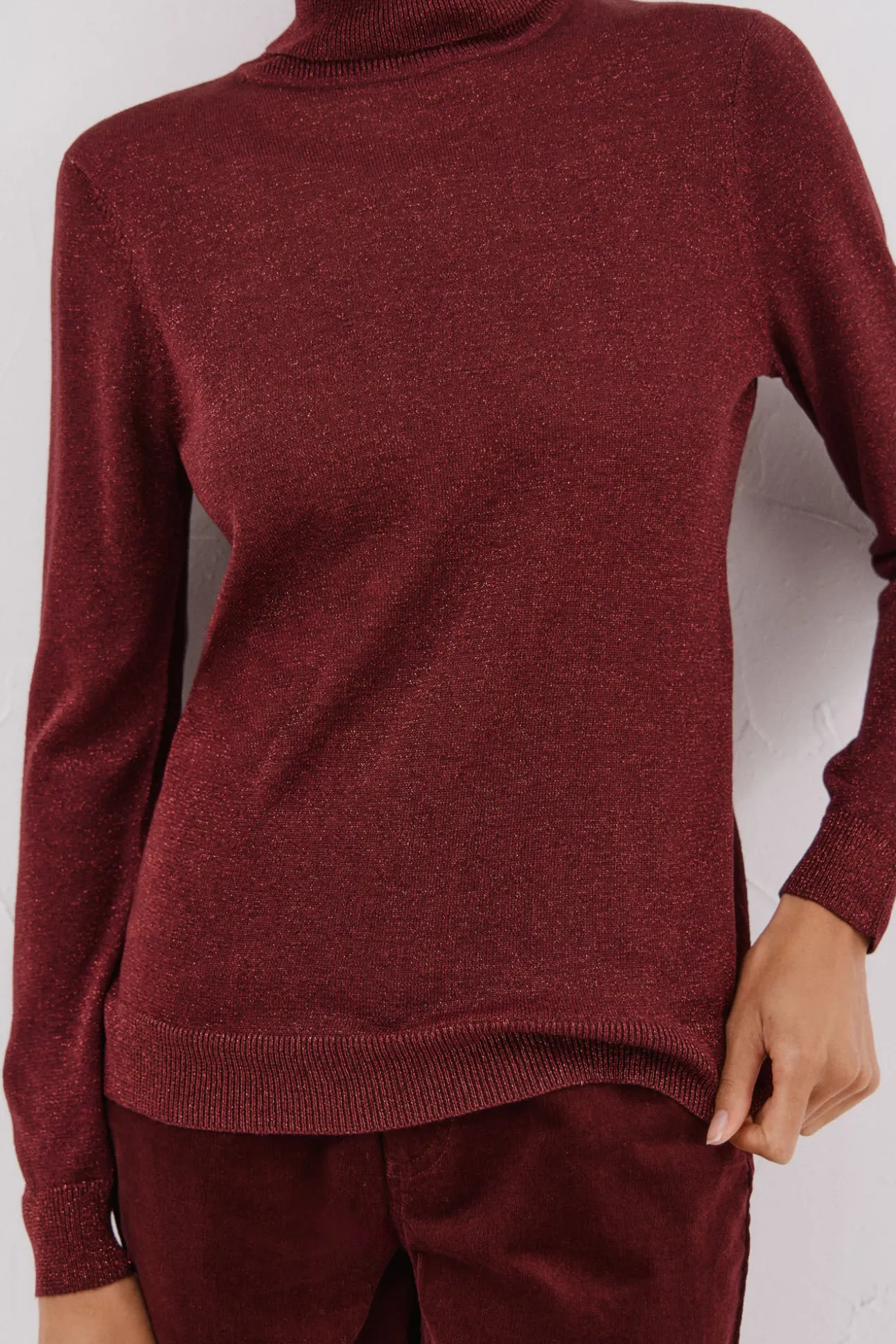 Jersey fino lurex