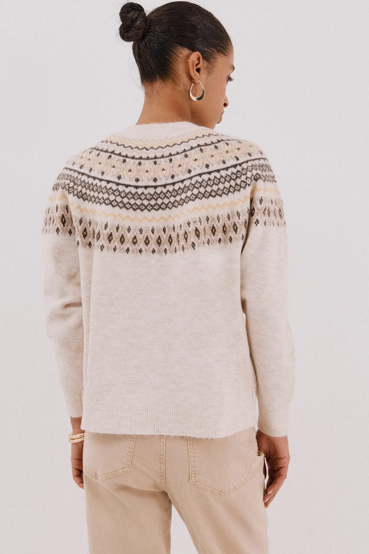 Jersey jacquard posicional
