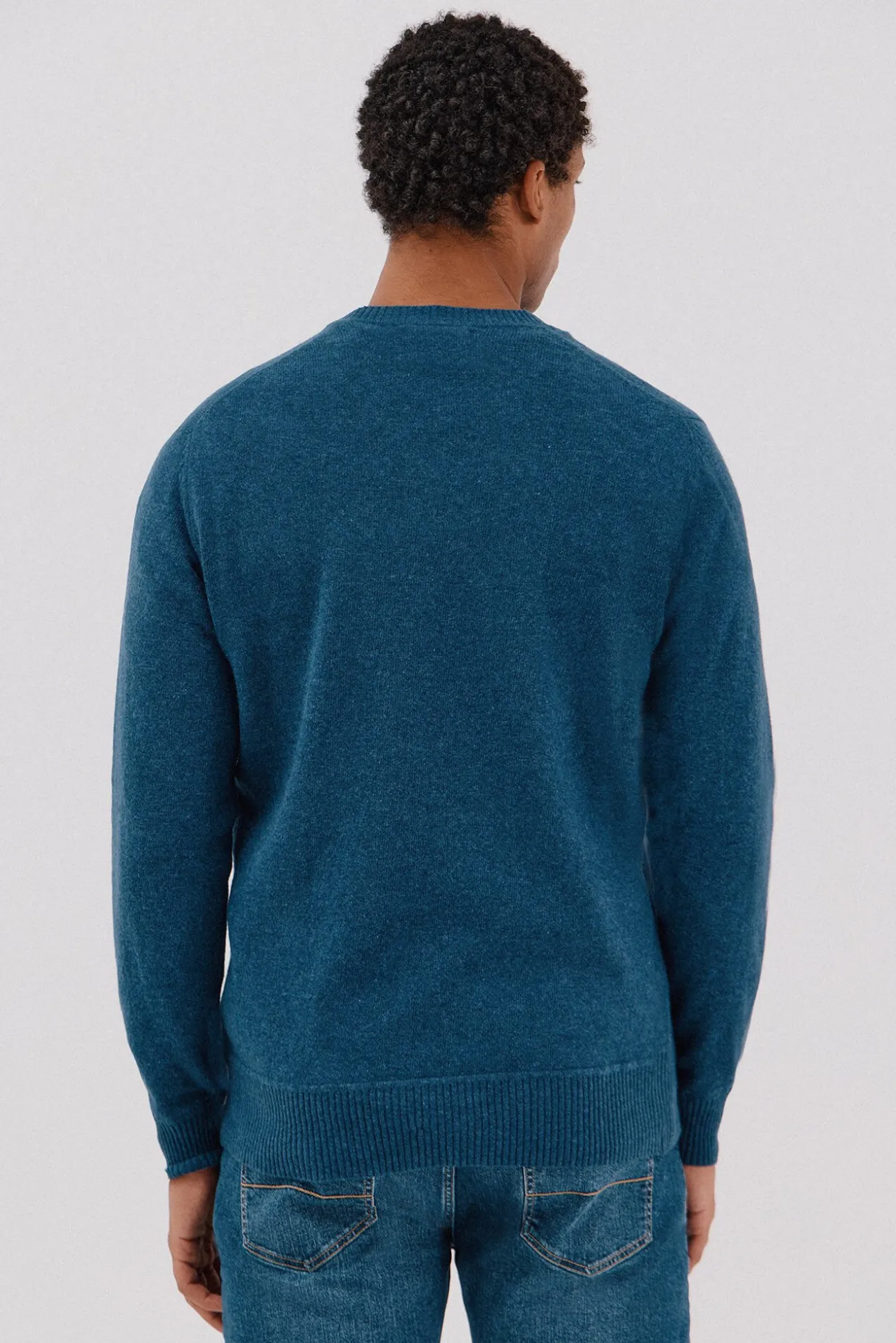 Jersey lana lambswool pico redondo