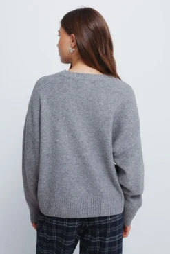 Jersey liso cuello redondo