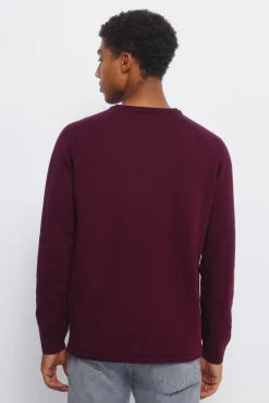 Jersey liso cuello rulo