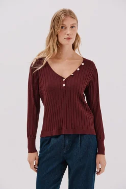 Jersey pico botones
