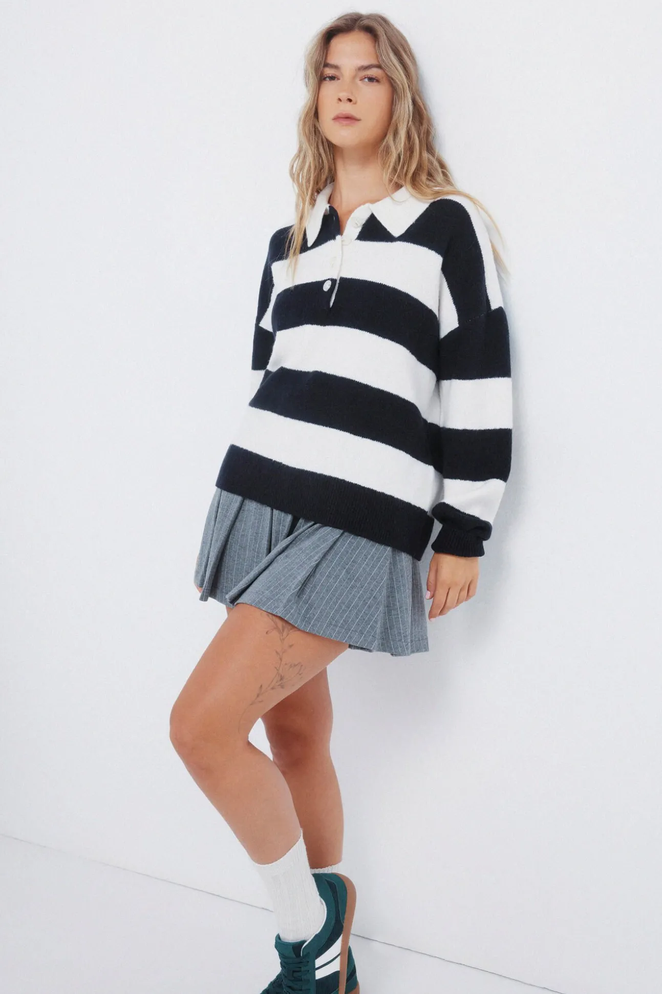 Jersey polo bordado