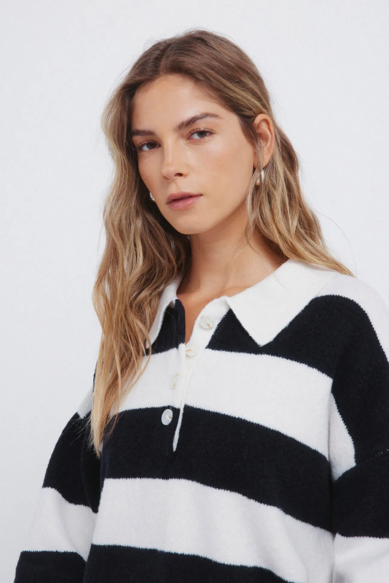 Jersey polo bordado