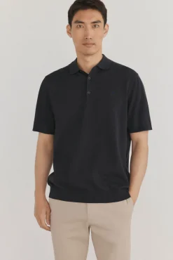Jersey polo premium manga corta algodón