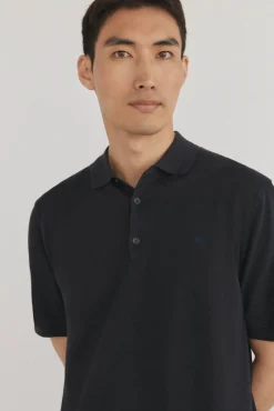 Jersey polo premium manga corta algodón