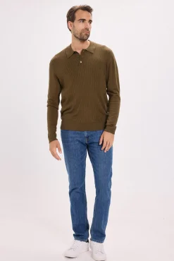 Jersey polo regular fit
