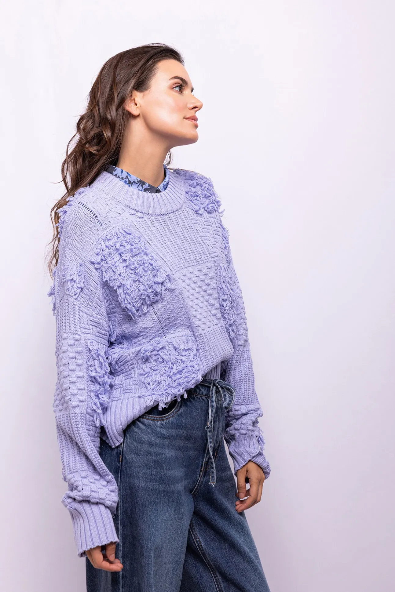 Jersey punto patchwork