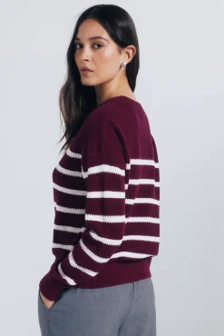 Jersey rayas algodón