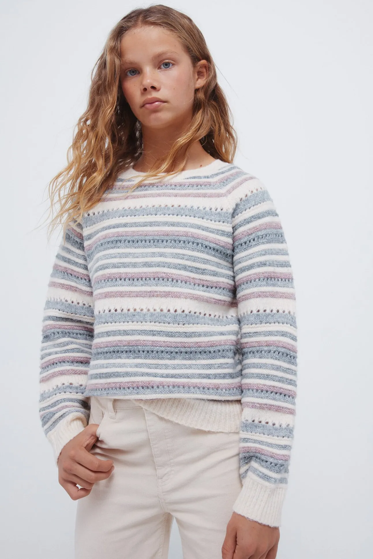 Jersey rayas niña