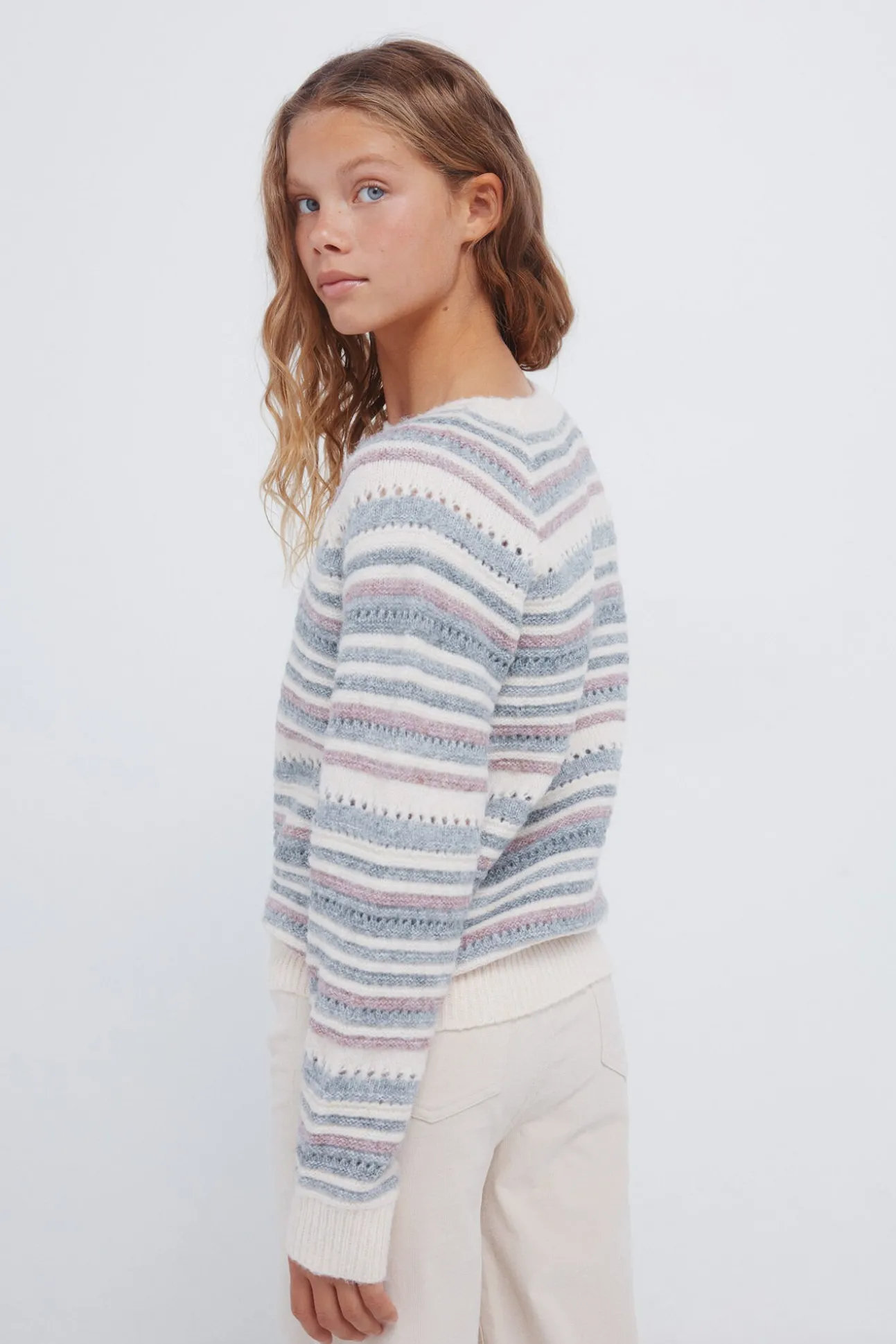 Jersey rayas niña