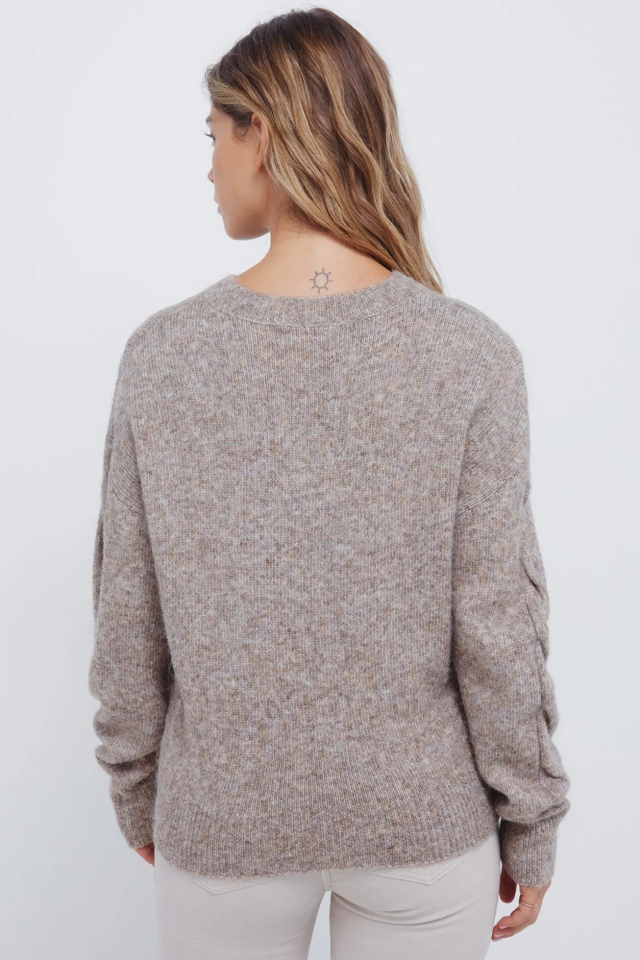 Jersey trenza uve