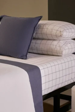 Juego de sábanas Jacqueline azul 90 cm