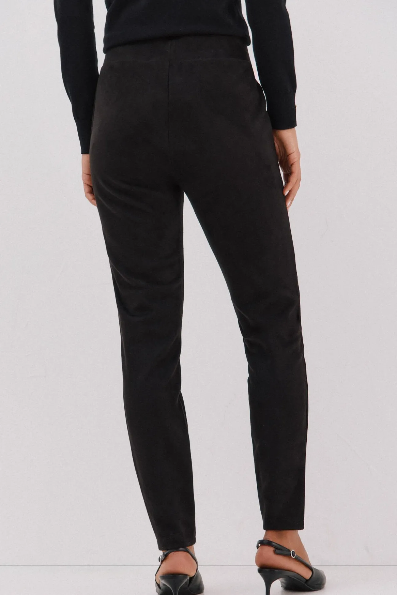Legging de mujer de efecto ante