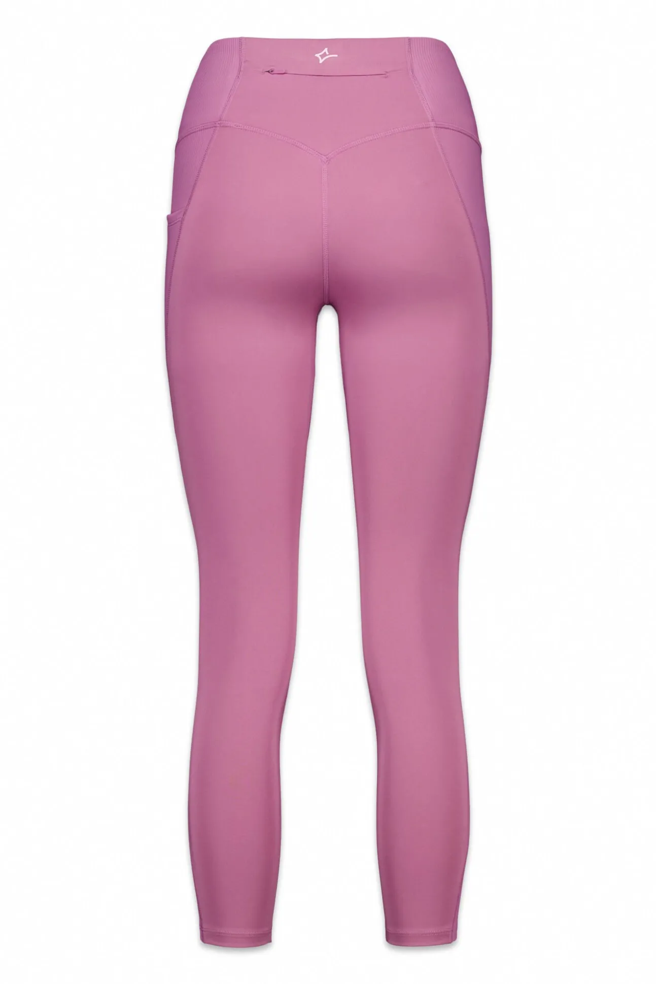 Leggings 4D STRETCH crop rosa