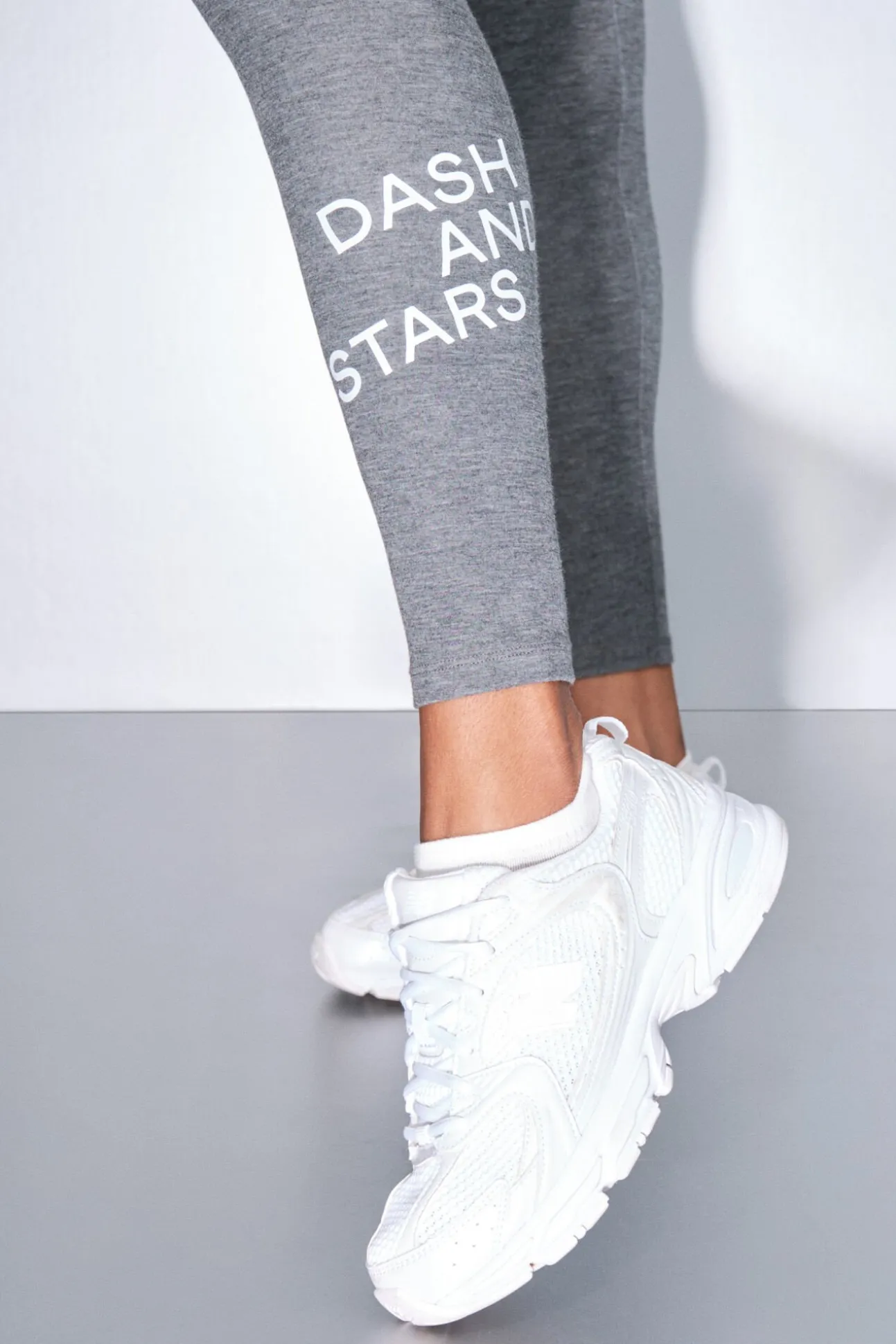Leggings largos gris