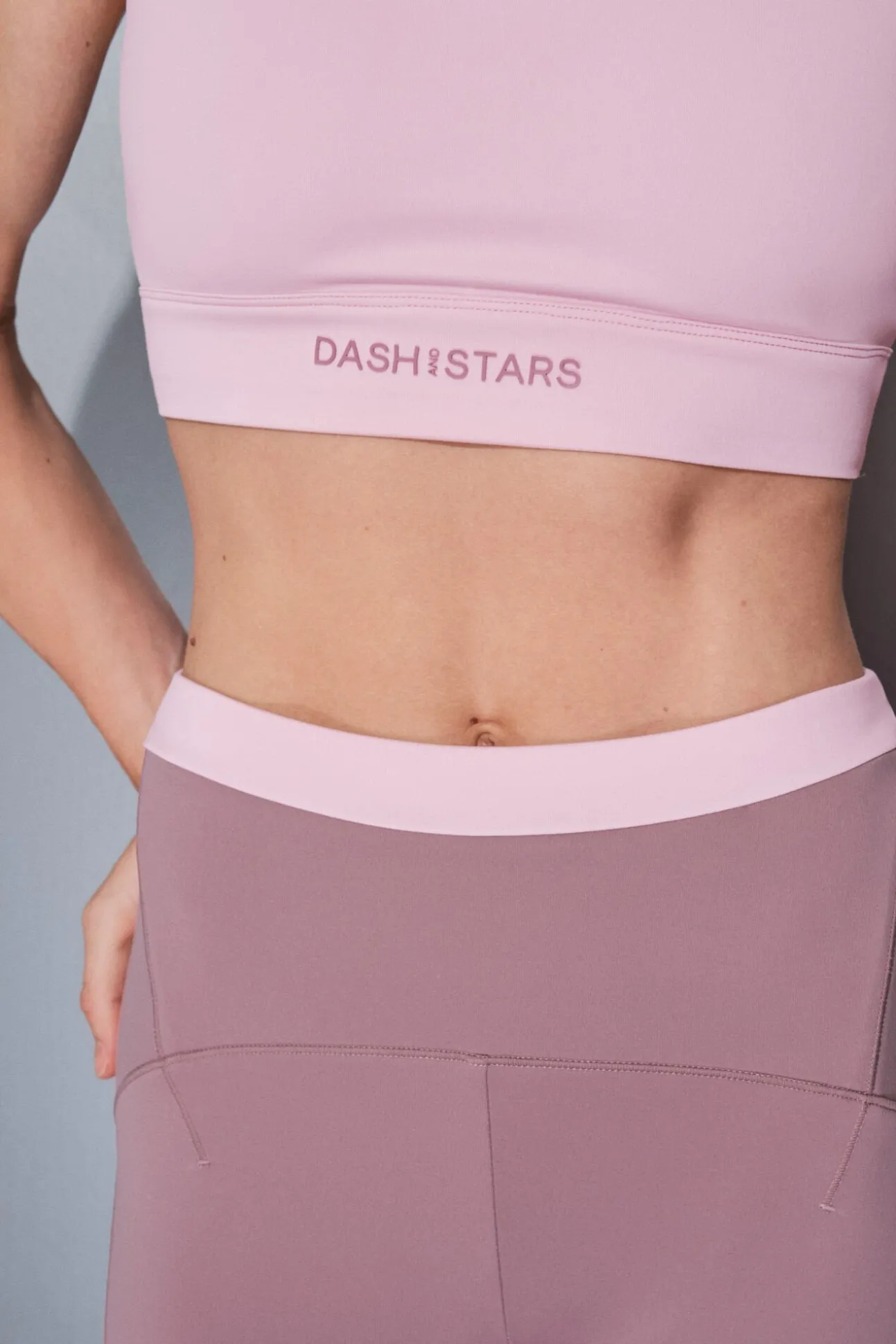 Leggings SOFT MOVE crop rosa