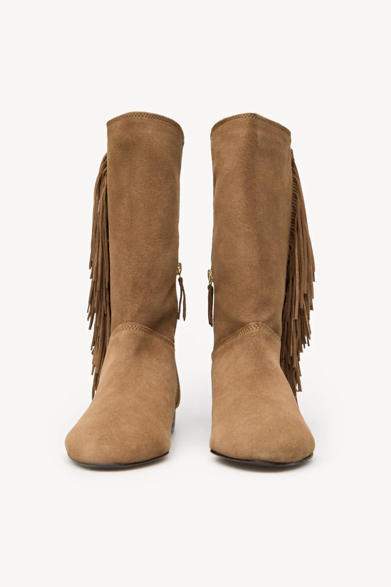 Lola. Botas serraje flecos
