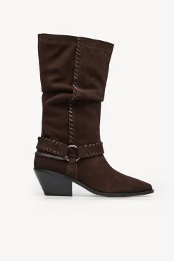 Maialen. Botas de serraje