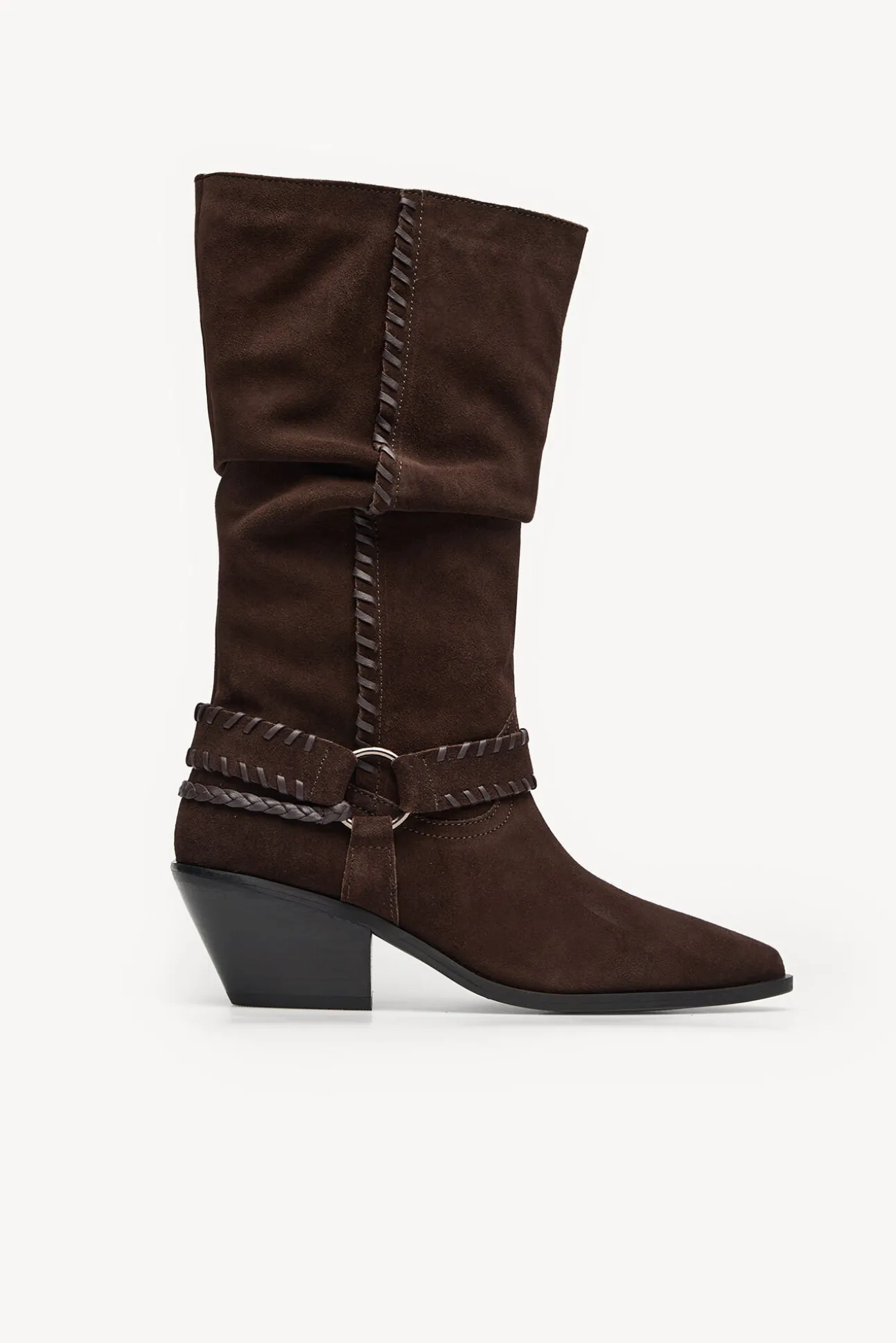 Maialen. Botas de serraje