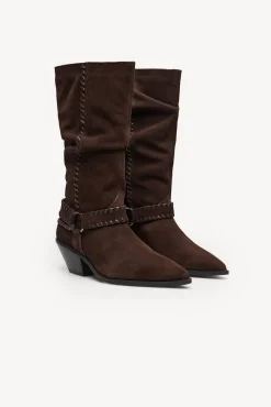 Maialen. Botas de serraje
