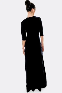 Maxi vestido con nudo