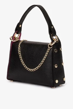 Mini bolso tachas piel