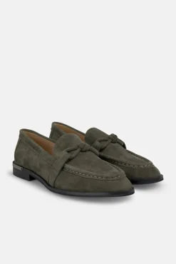 Mocasín detalle nudo