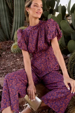 Mono estampado cobre Mireya