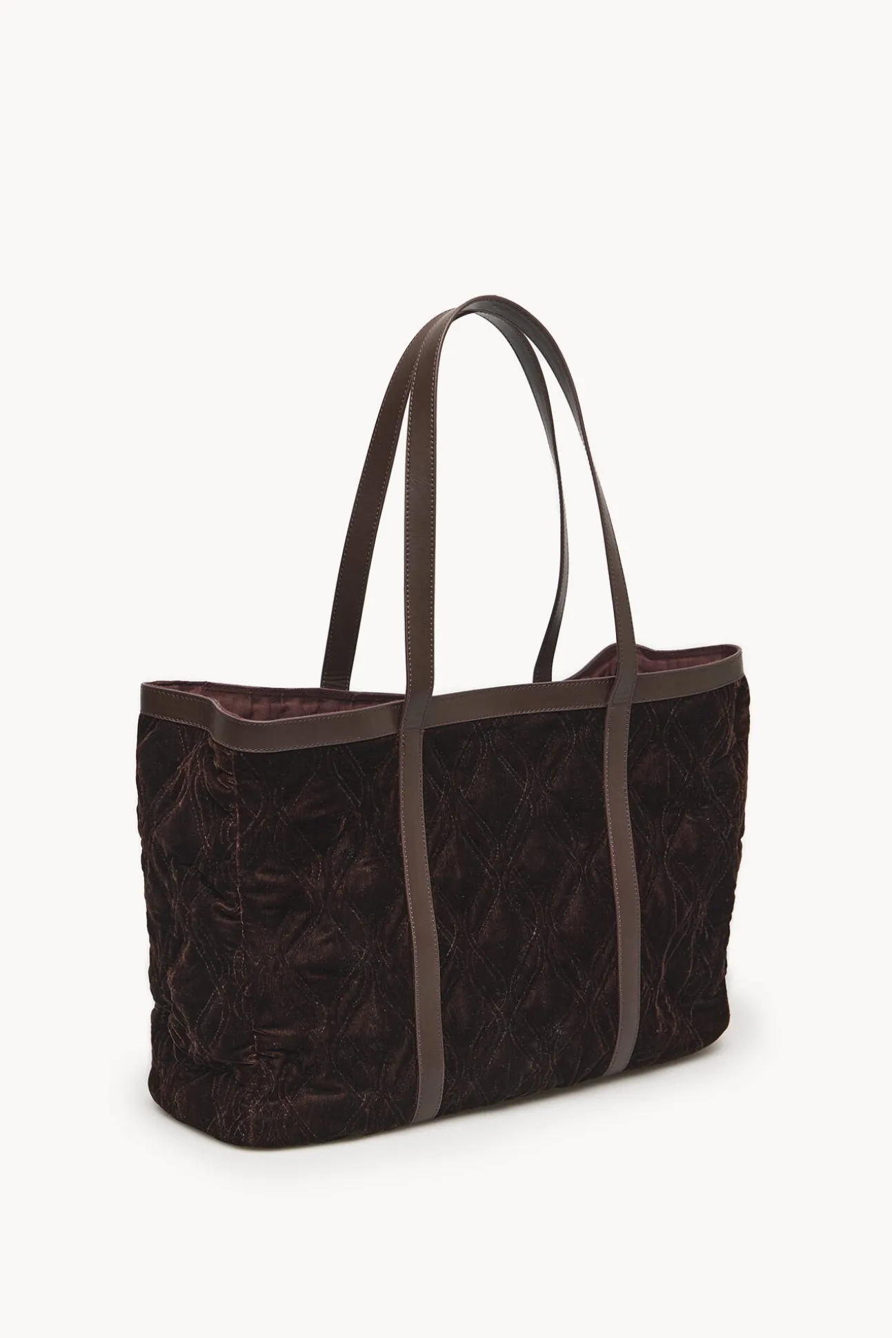 Neila. Bolso shopper de terciopelo
