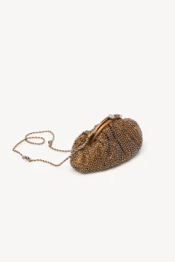 Nelsa. Bolso clutch abalorios