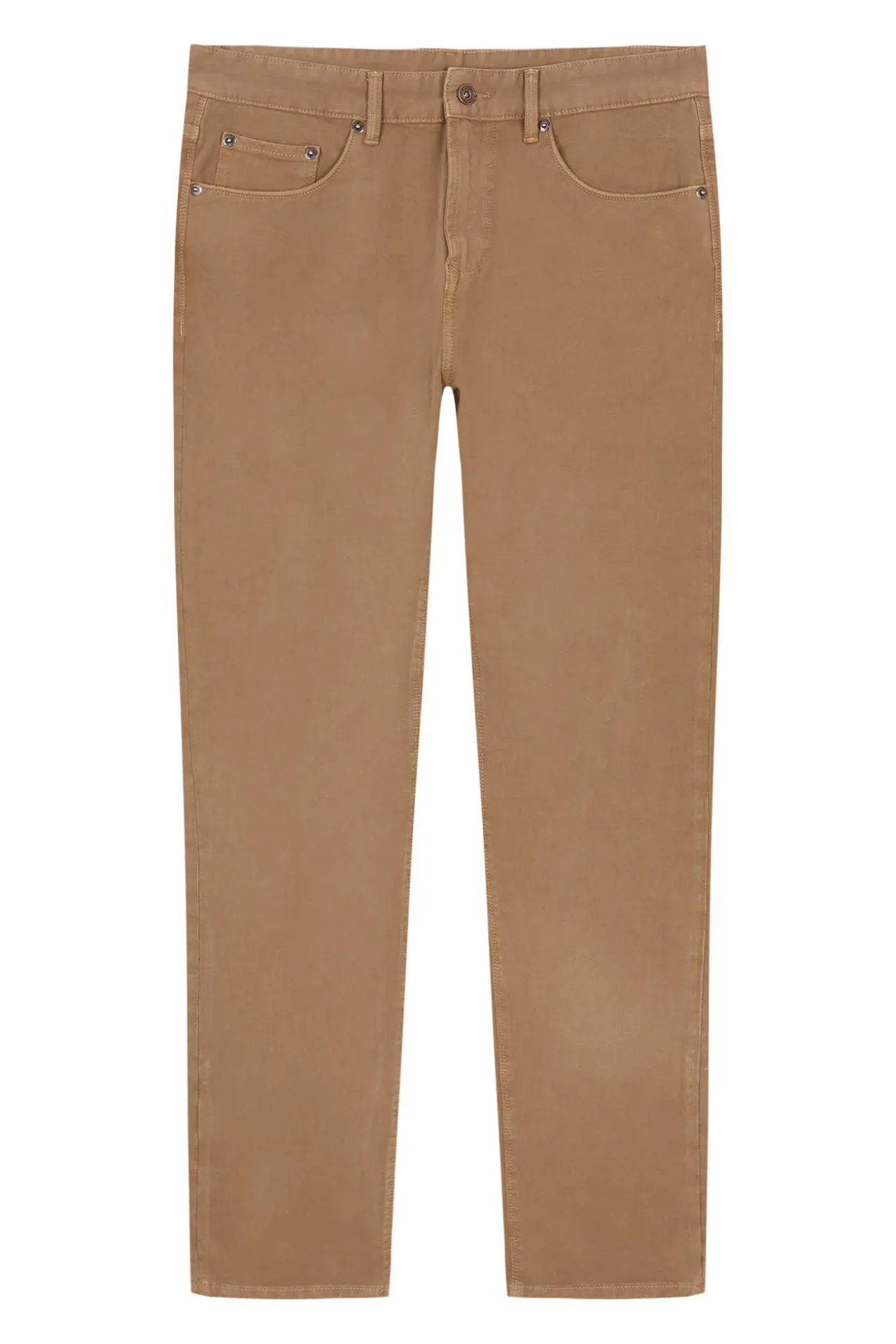 Pantalón 5 bolsillos color slim fit
