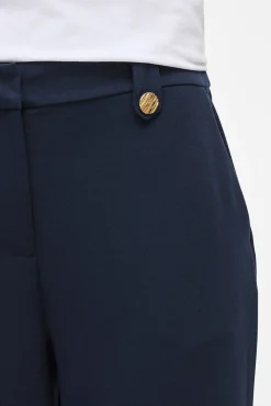 Pantalón ancho con botones