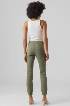 Pantalón cargo tobillero