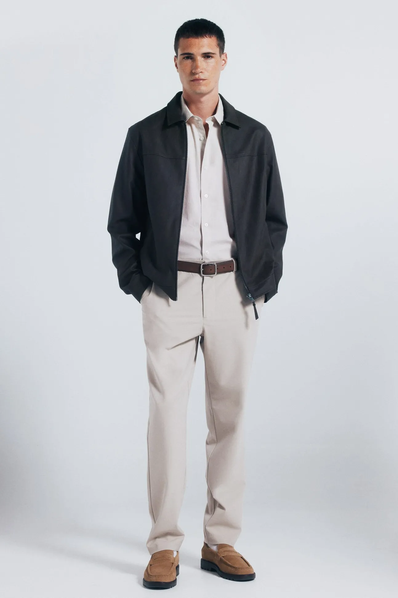 Pantalón chino jogger comfort fit