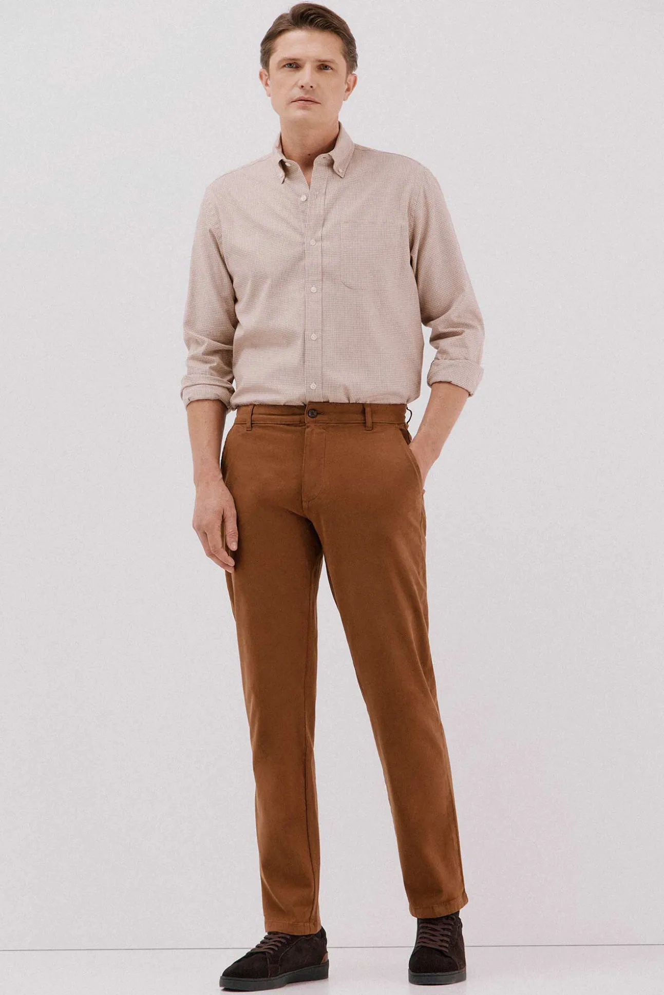 Pantalón chino lavado