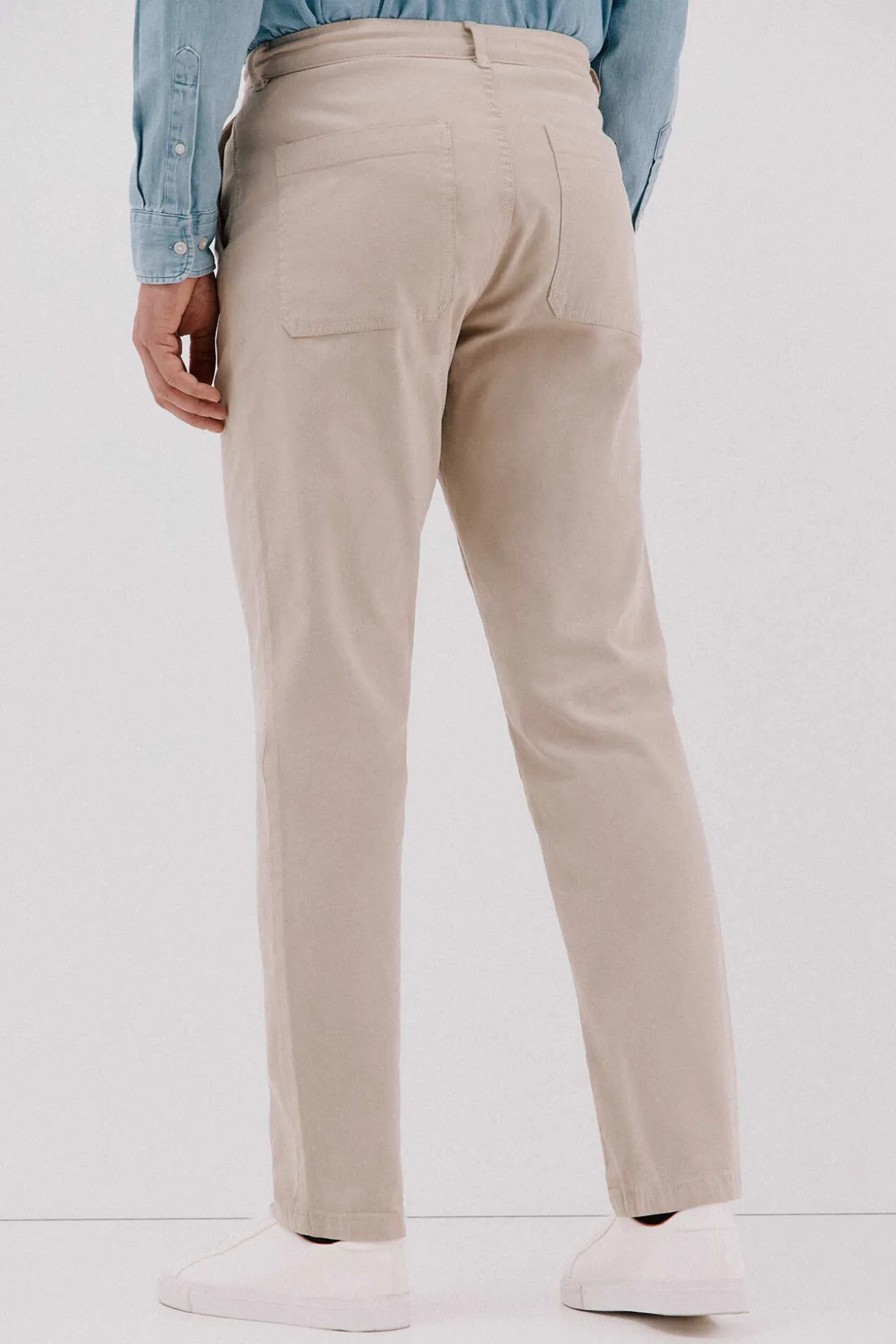 Pantalón chino lavado
