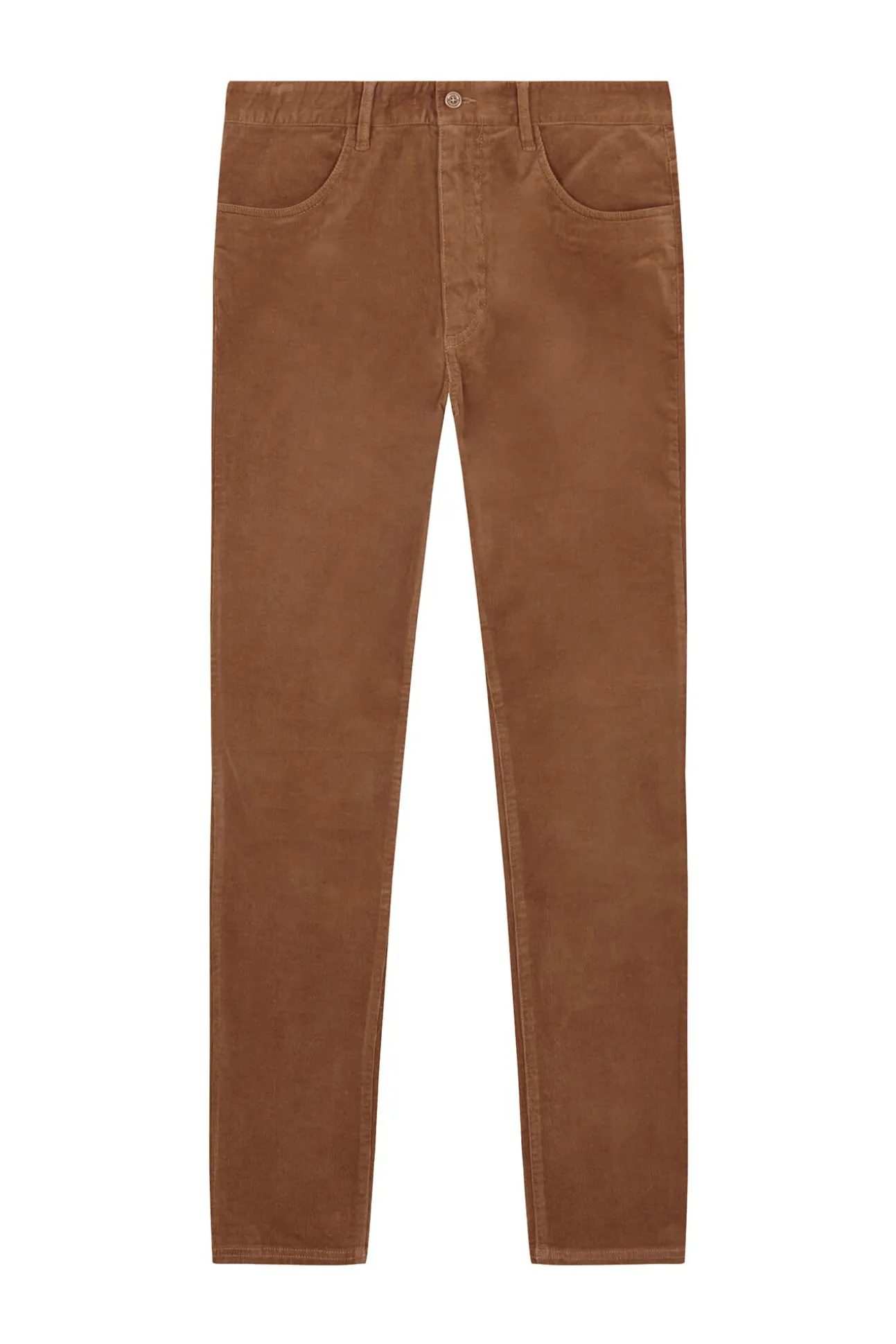 Pantalón chino pana ligera slim fit