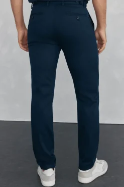 Pantalón chino print slim