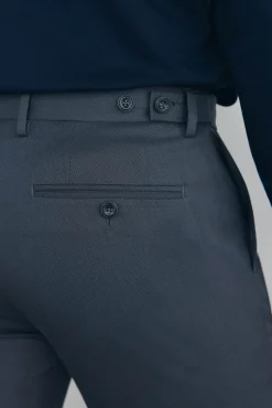 Pantalón chino print slim