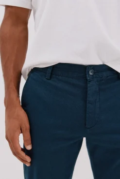 Pantalón chino print slim