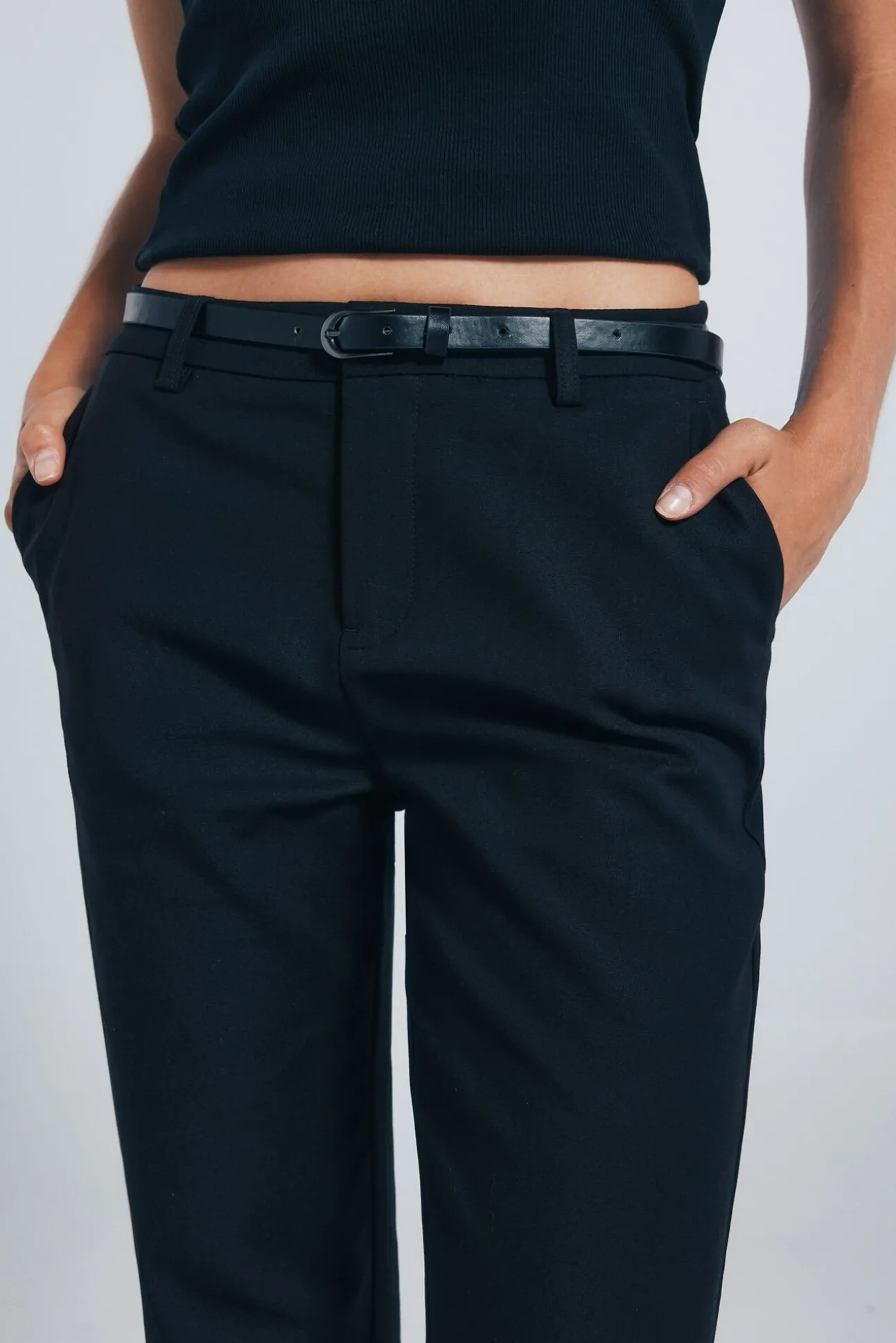 Pantalón chino recto